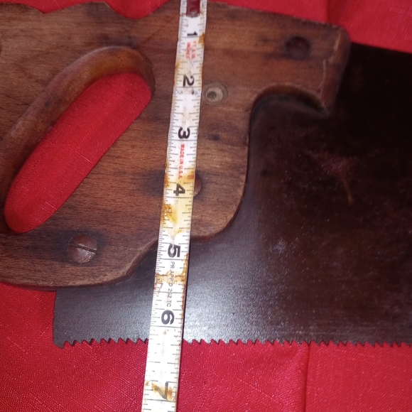 SKU 853D Vintage Warranted Superior  Wheat Hand Saw - Picture 8 of 9
